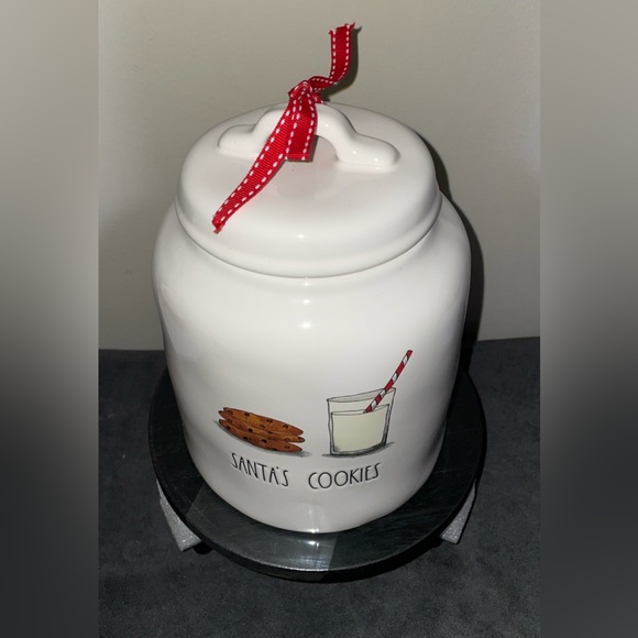 Rae Dunn SANTAS COOKIES Canister - Picture 11 of 12